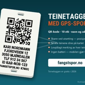 Teinetagger med GPS-sporing via mobilen